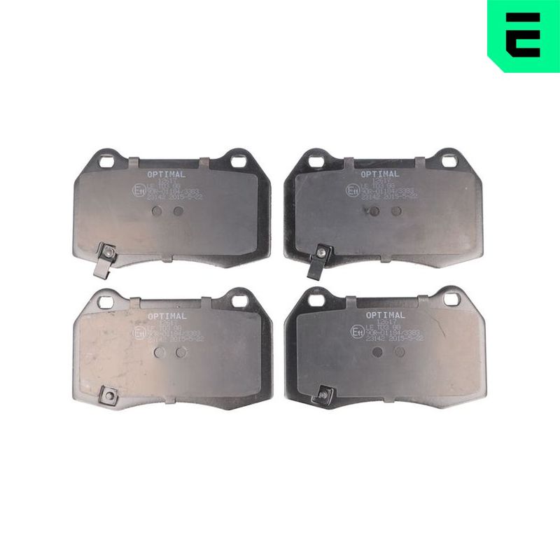 OPTIMAL 12519 Brake Pad Set, disc brake
