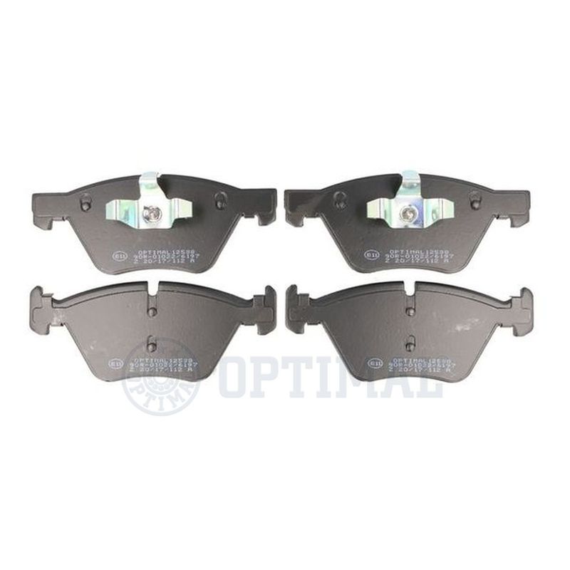 OPTIMAL 12538 Brake Pad Set, disc brake