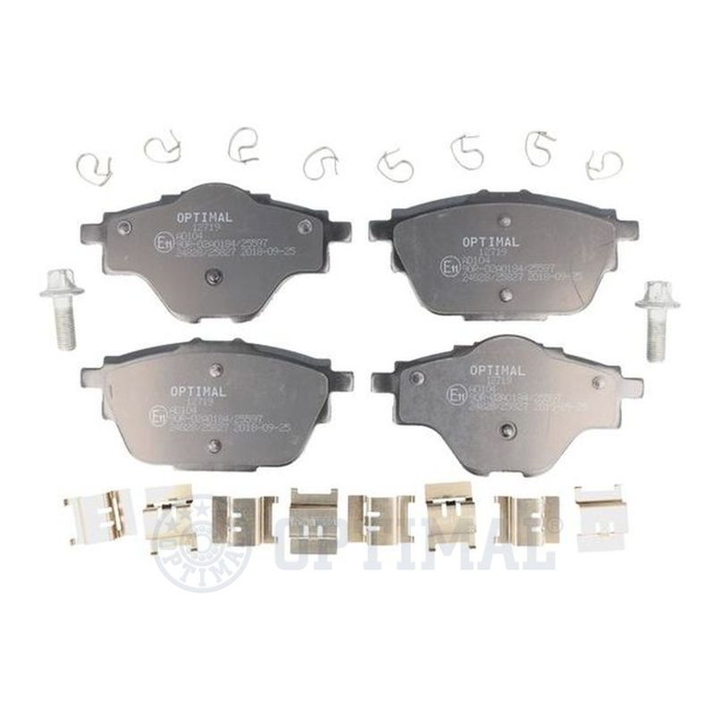 OPTIMAL 12719 Brake Pad Set, disc brake