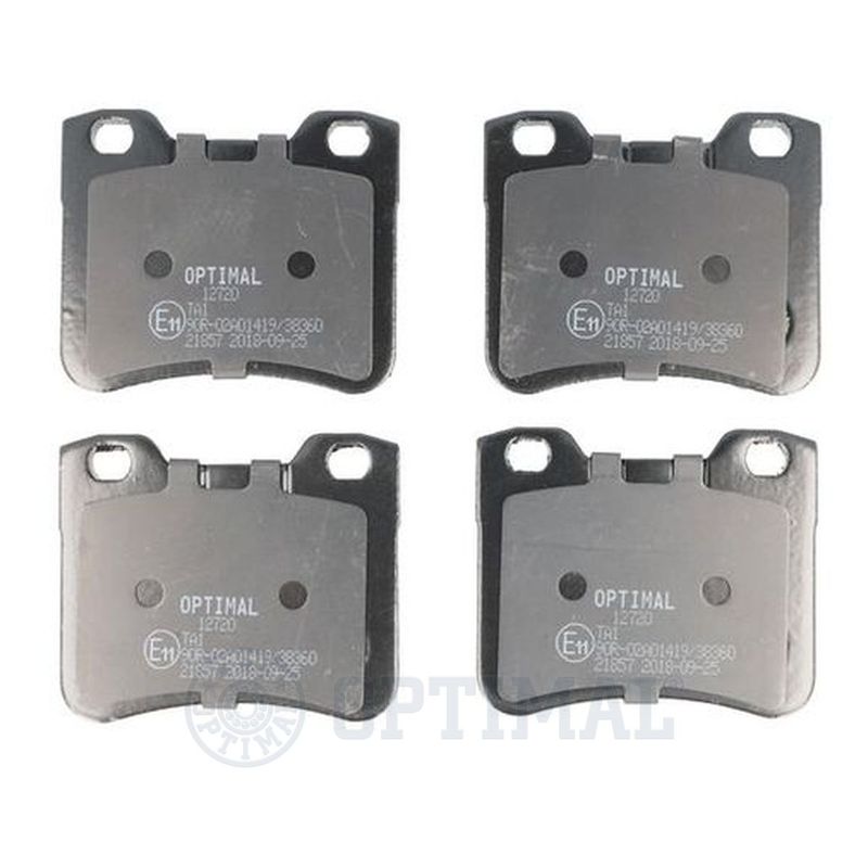 OPTIMAL 12720 Brake Pad Set, disc brake