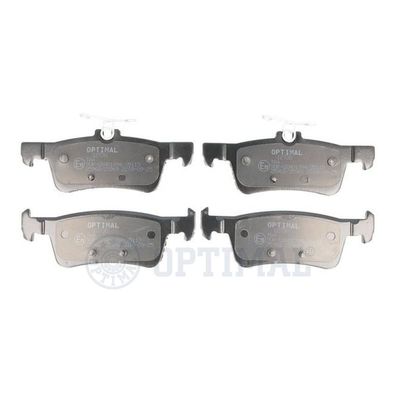 Brake Pad Set, disc brake OPTIMAL 12730