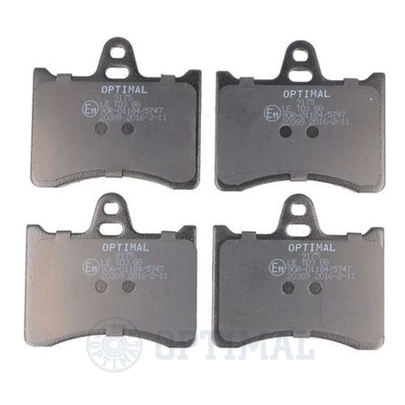 OPTIMAL 9175 Brake Pad Set, disc brake