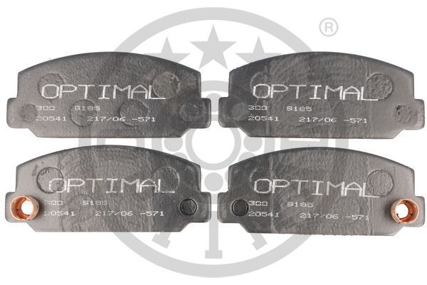 OPTIMAL 9185 Brake Pad Set, disc brake