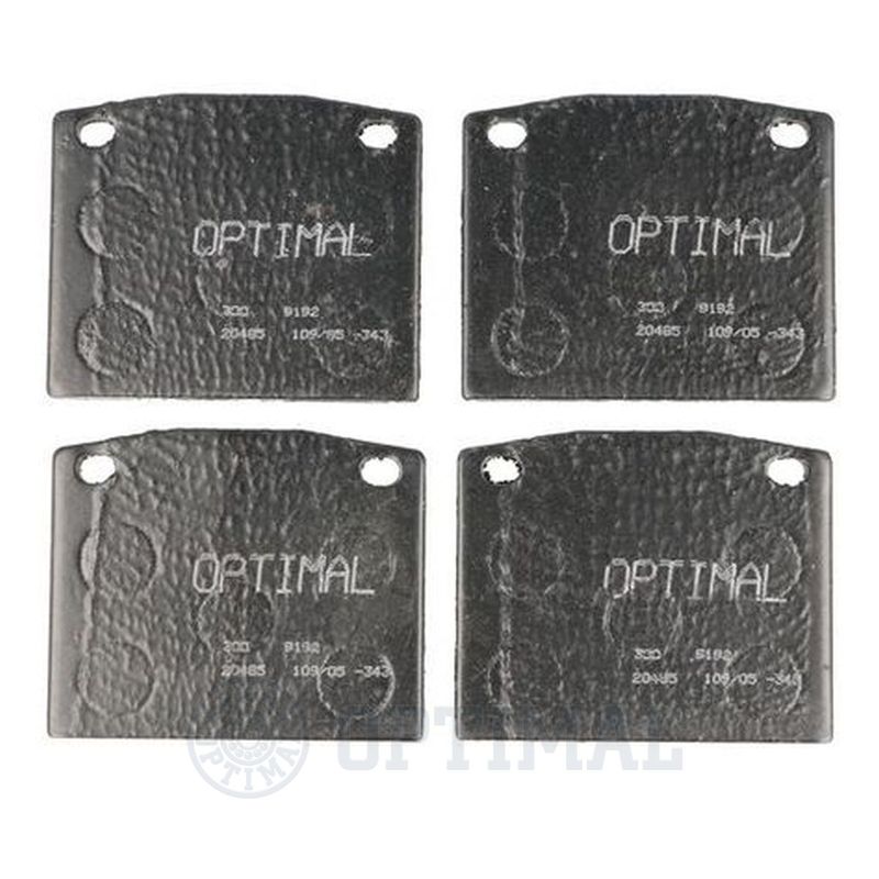 OPTIMAL 9192 Brake Pad Set, disc brake