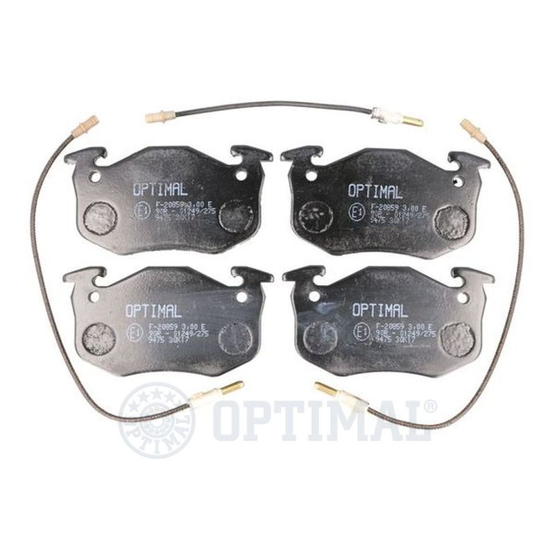 OPTIMAL 9352 Brake Pad Set, disc brake