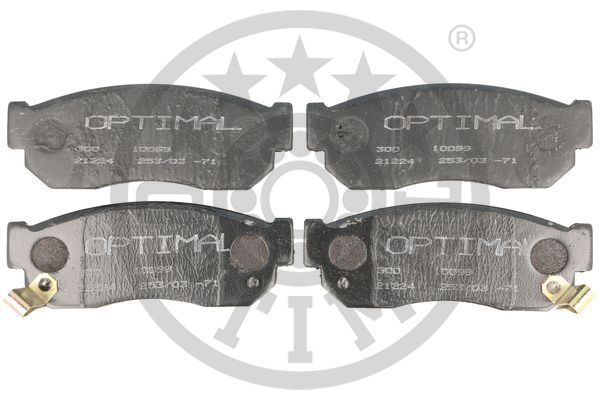 OPTIMAL 9382 Brake Pad Set, disc brake