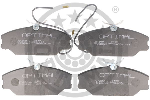 OPTIMAL 9430 Brake Pad Set, disc brake