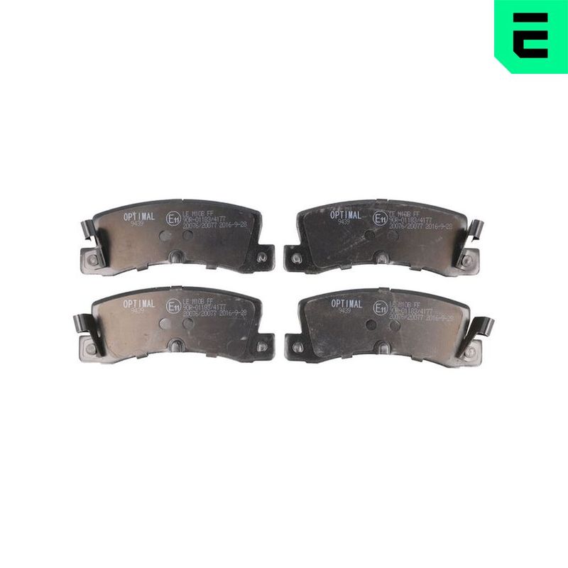 OPTIMAL 9439 Brake Pad Set, disc brake
