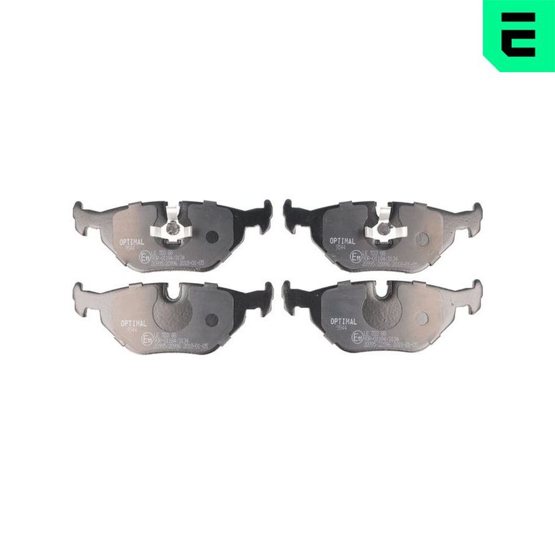 OPTIMAL 9544 Brake Pad Set, disc brake