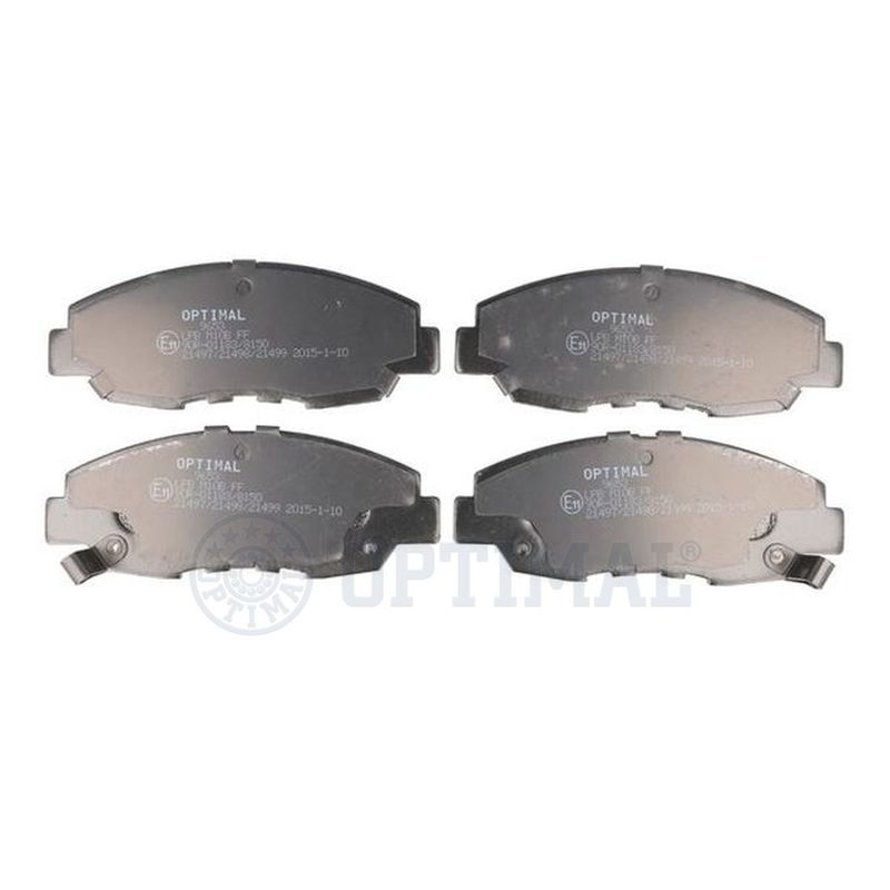 OPTIMAL 9653 Brake Pad Set, disc brake