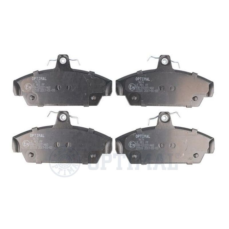 OPTIMAL 9674 Brake Pad Set, disc brake