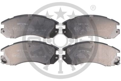 Brake Pad Set, disc brake OPTIMAL 9686