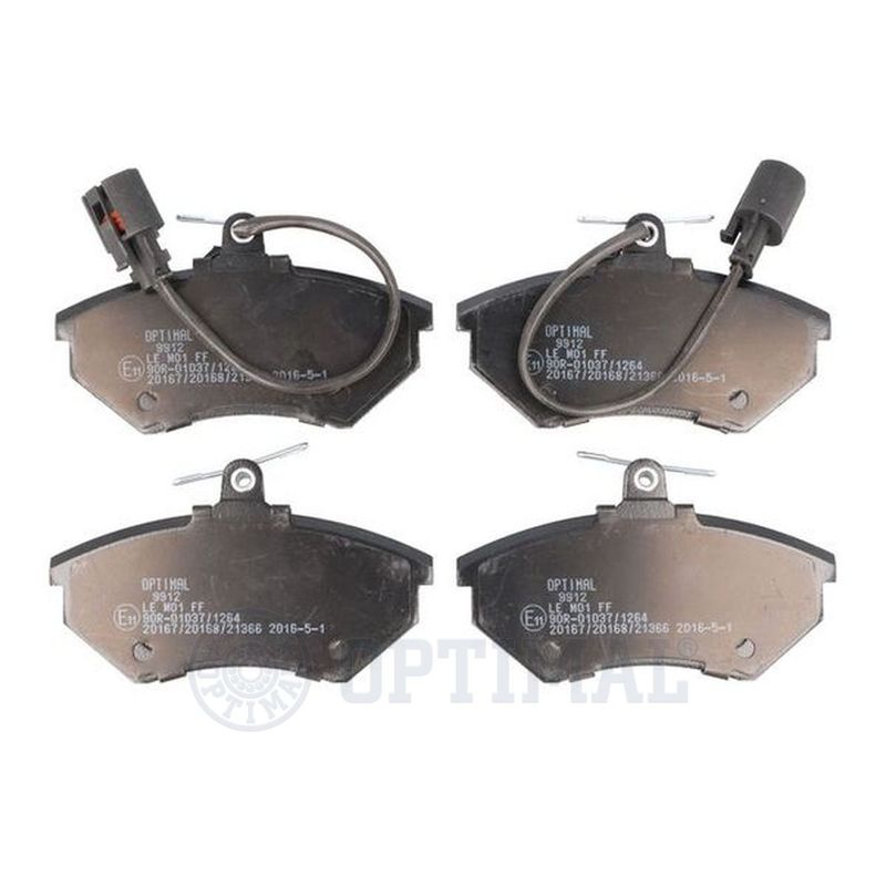 OPTIMAL 9912 Brake Pad Set, disc brake