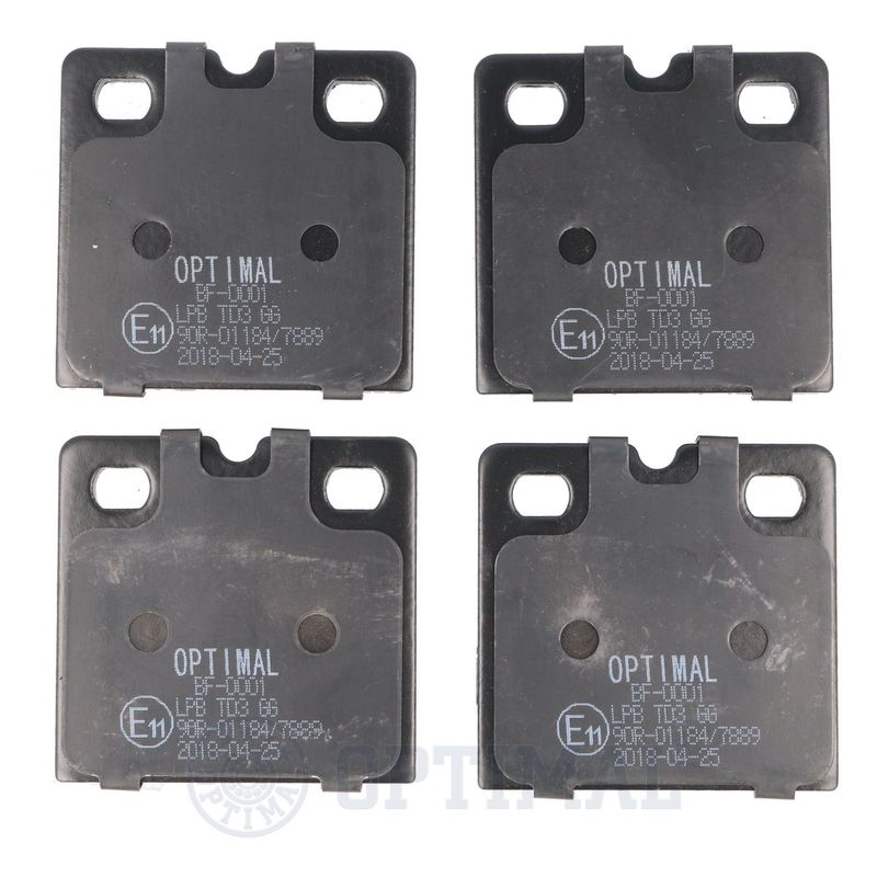 OPTIMAL BF-0001 Brake Pad Set, disc parking brake