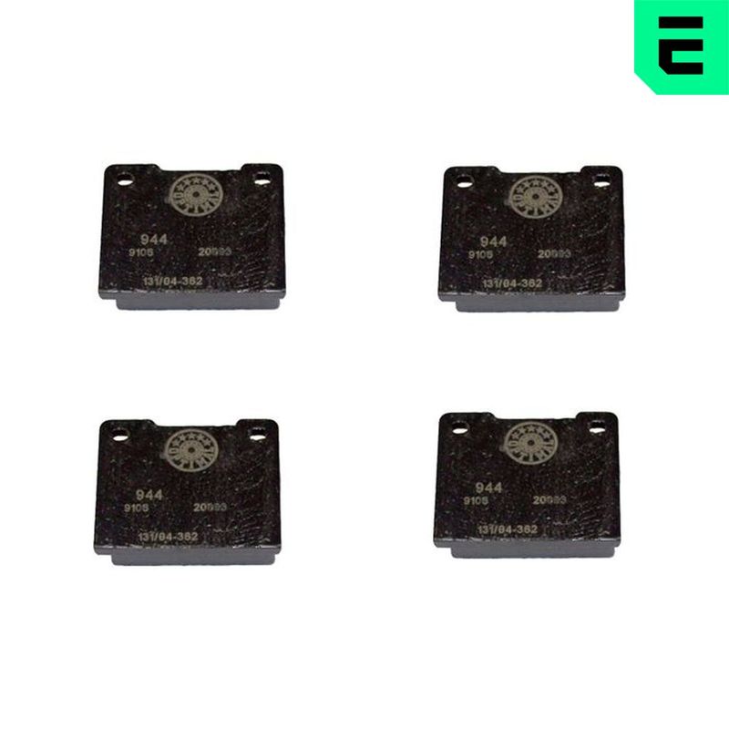 OPTIMAL BP-09106 Brake Pad Set, disc brake
