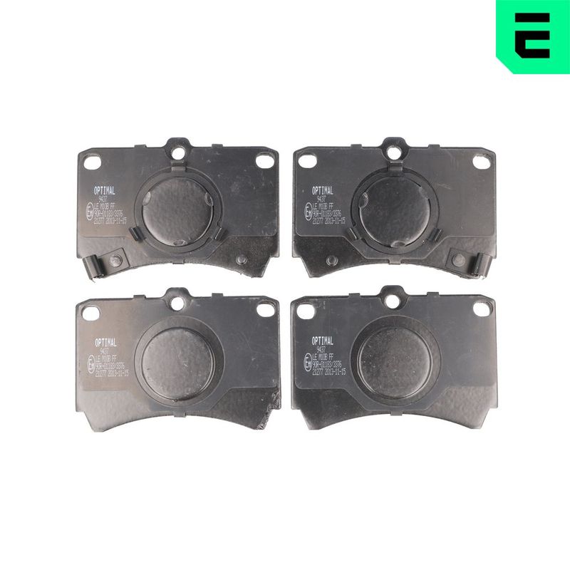 OPTIMAL BP-09437 Brake Pad Set, disc brake