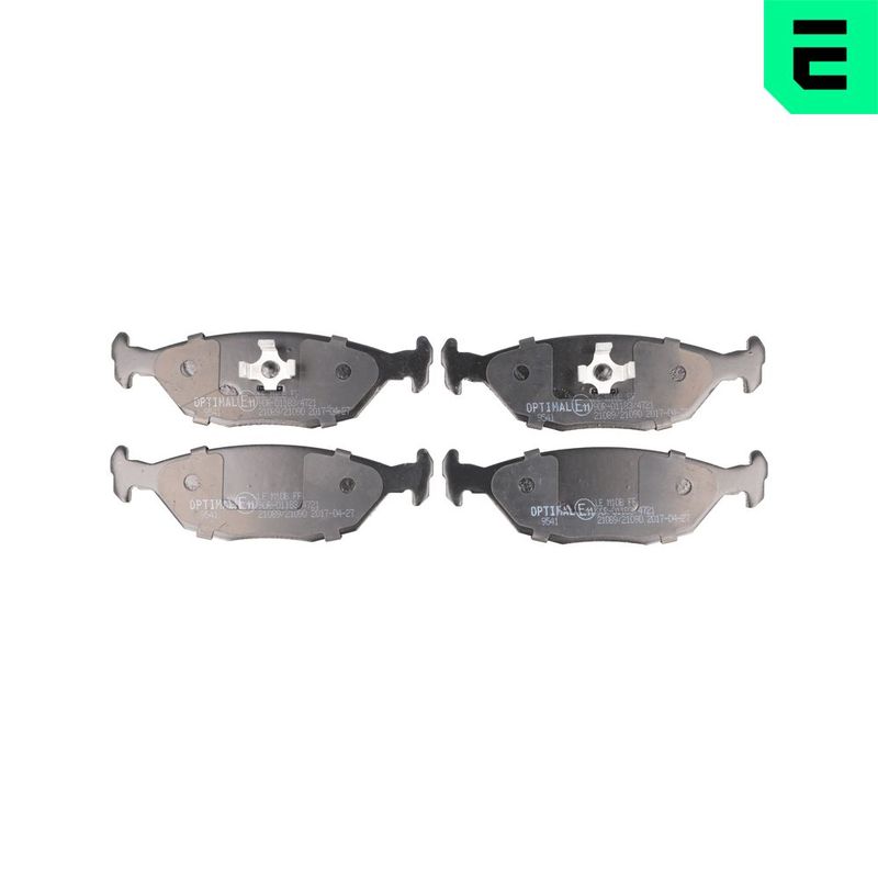 OPTIMAL BP-09541 Brake Pad Set, disc brake