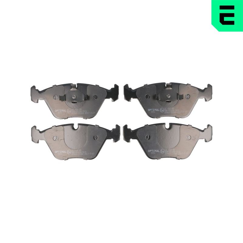 OPTIMAL BP-09551 Brake Pad Set, disc brake