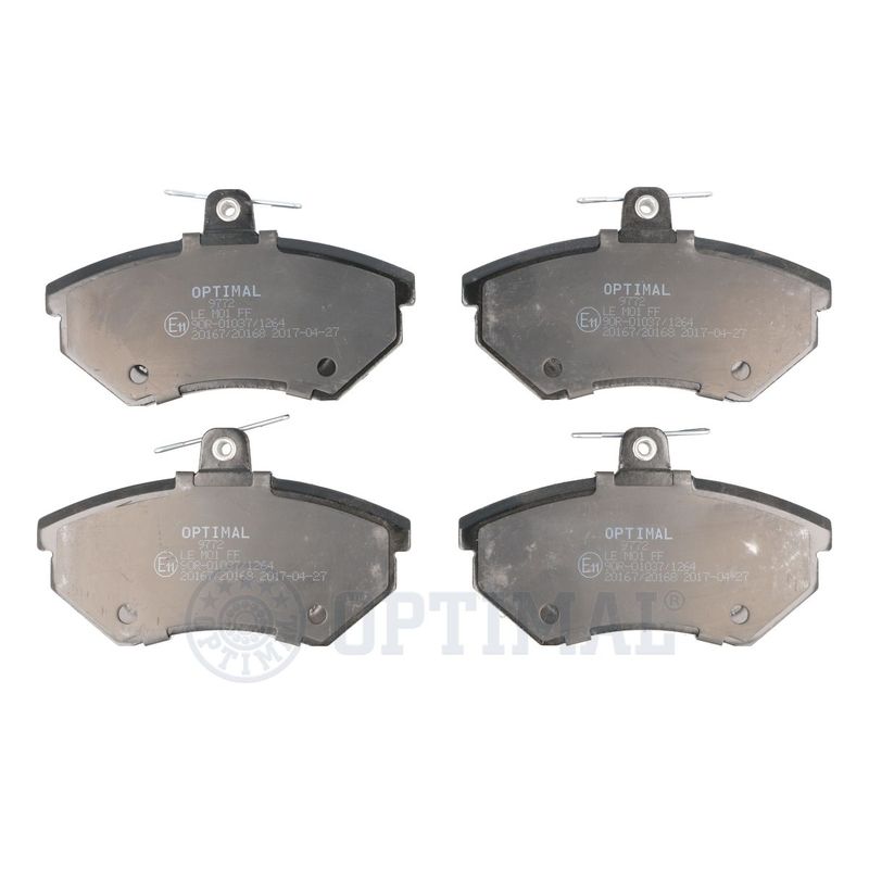OPTIMAL BP-09772 Brake Pad Set, disc brake