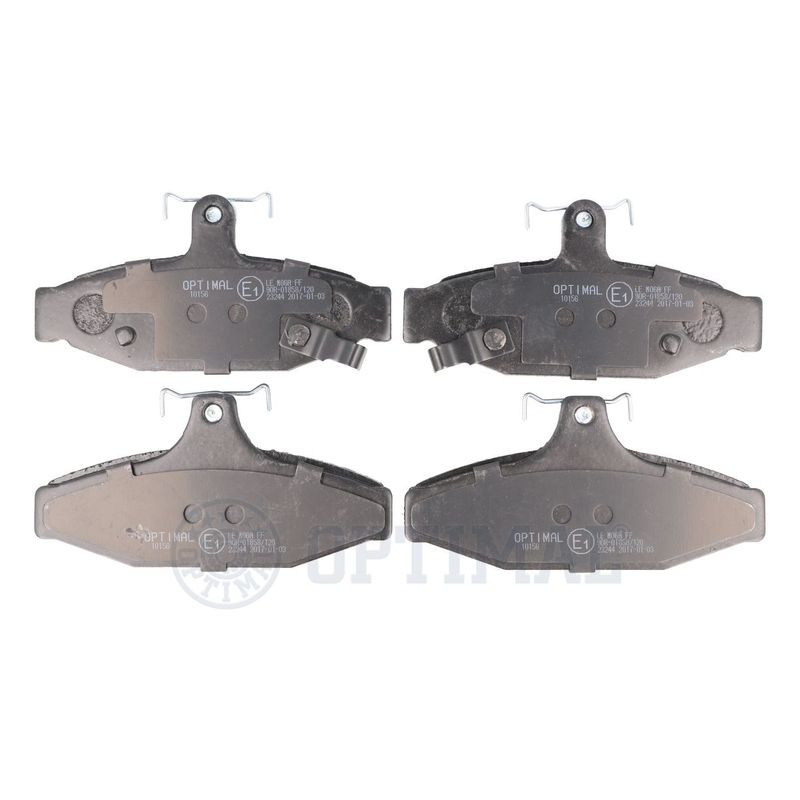 OPTIMAL BP-10156 Brake Pad Set, disc brake