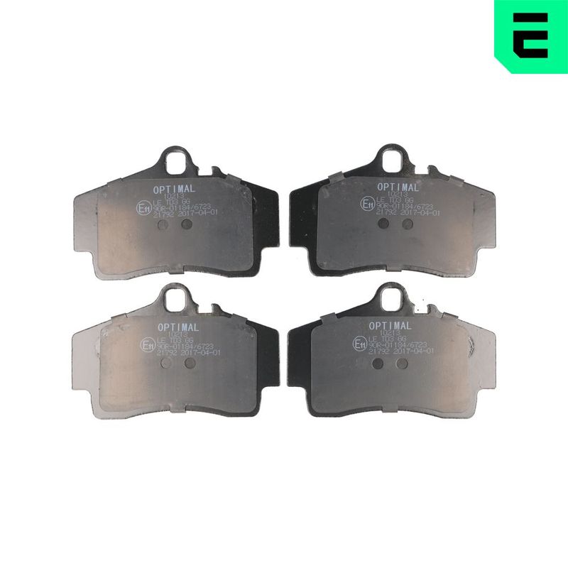 OPTIMAL BP-10213 Brake Pad Set, disc brake