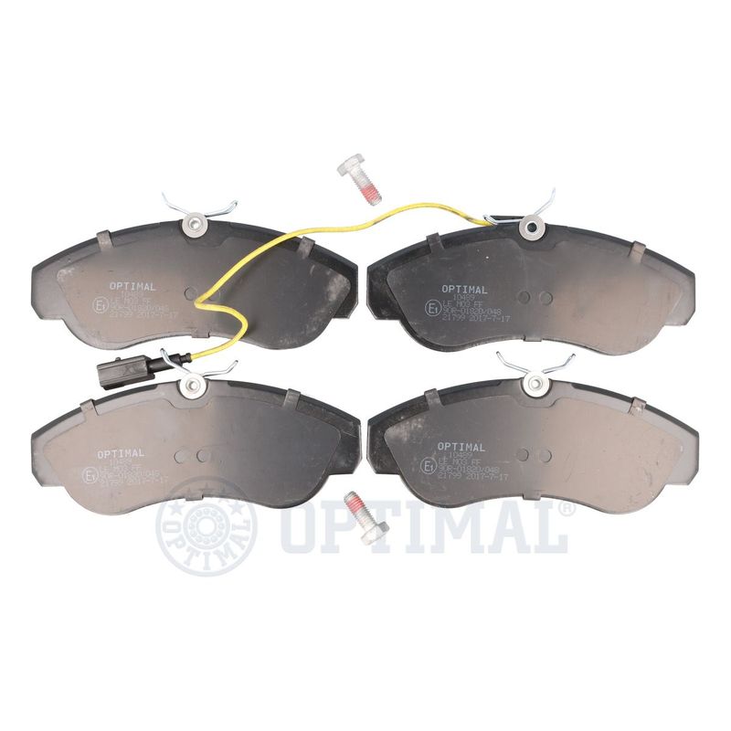 OPTIMAL BP-10489 Brake Pad Set, disc brake