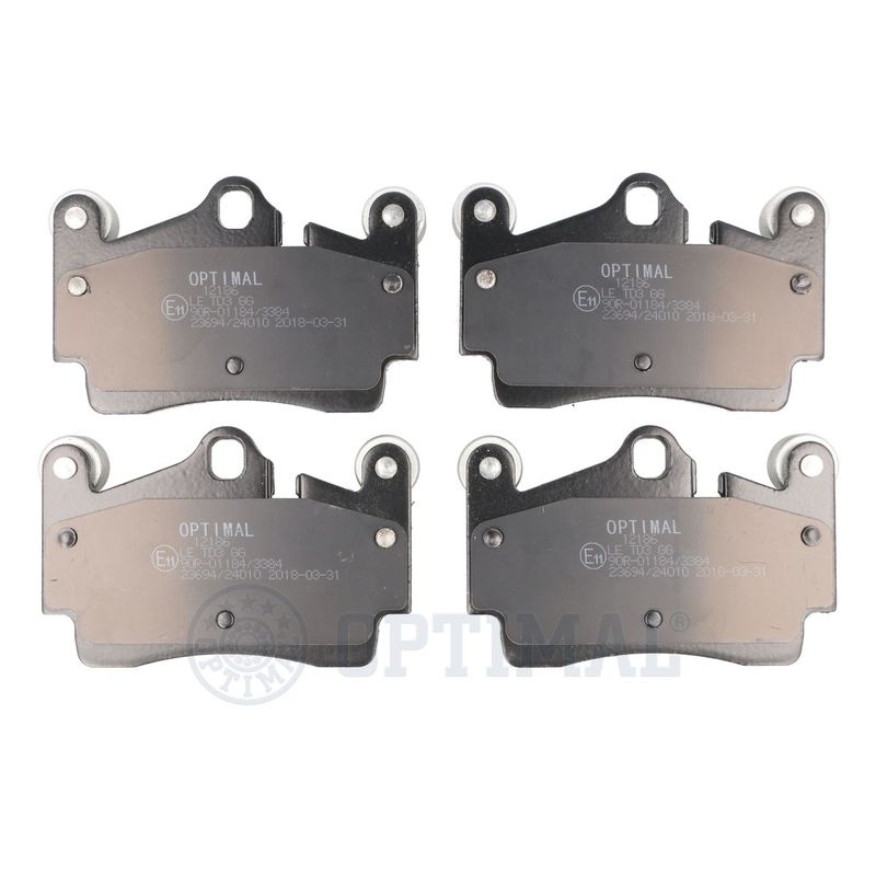 OPTIMAL BP-12186 Brake Pad Set, disc brake