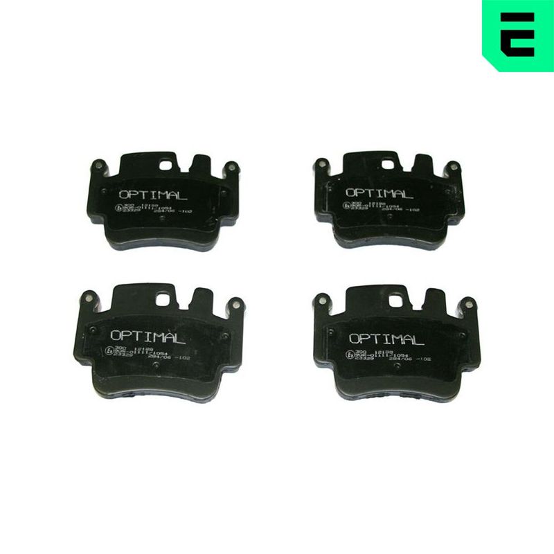 OPTIMAL BP-12198 Brake Pad Set, disc brake