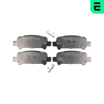 Brake Pad Set, disc brake OPTIMAL BP-12358