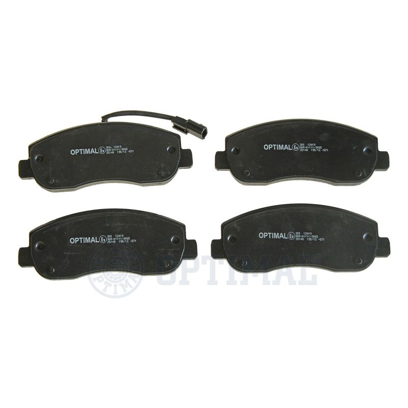 OPTIMAL BP-12419 Brake Pad Set, disc brake