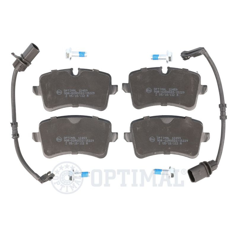 OPTIMAL BP-12459 Brake Pad Set, disc brake