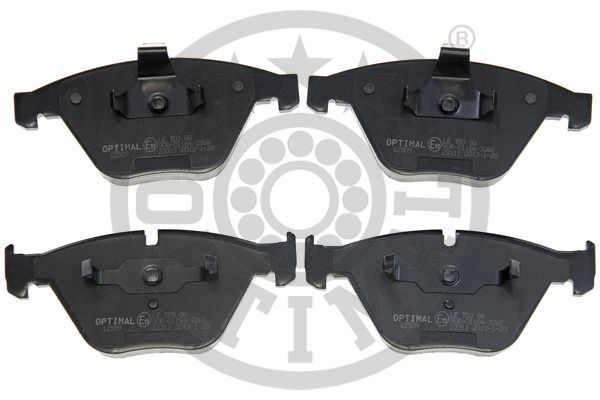 OPTIMAL BP-12509 Brake Pad Set, disc brake