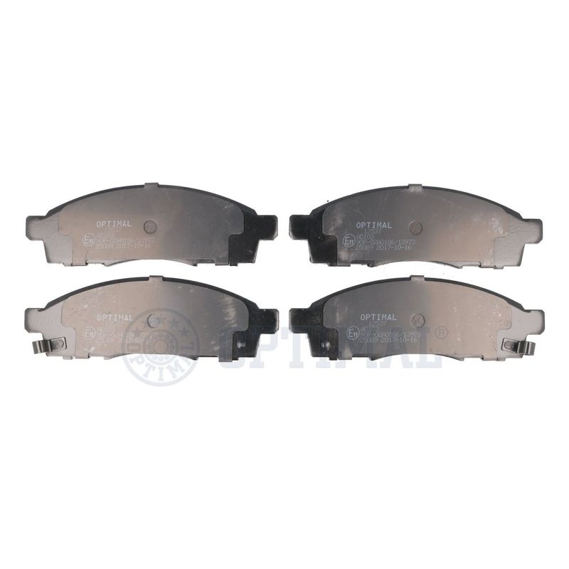 OPTIMAL BP-12537 Brake Pad Set, disc brake