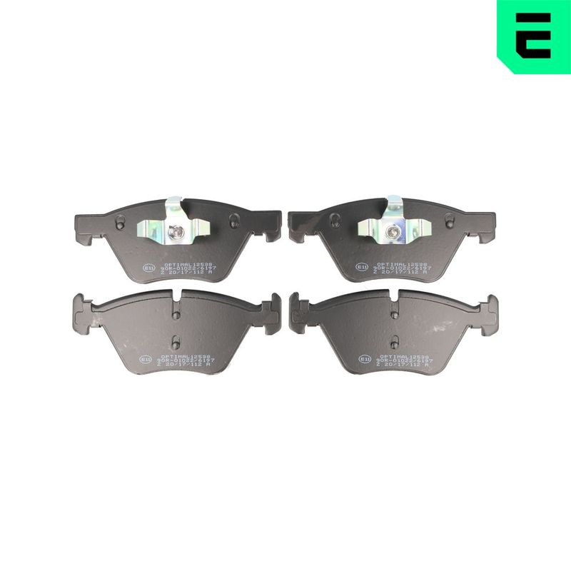 OPTIMAL BP-12538 Brake Pad Set, disc brake