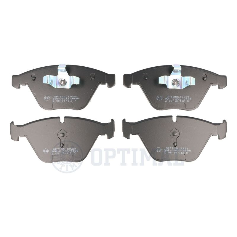 OPTIMAL BP-12539 Brake Pad Set, disc brake
