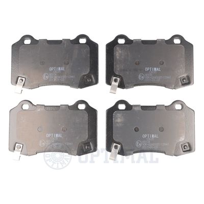 Brake Pad Set, disc brake OPTIMAL BP-12635