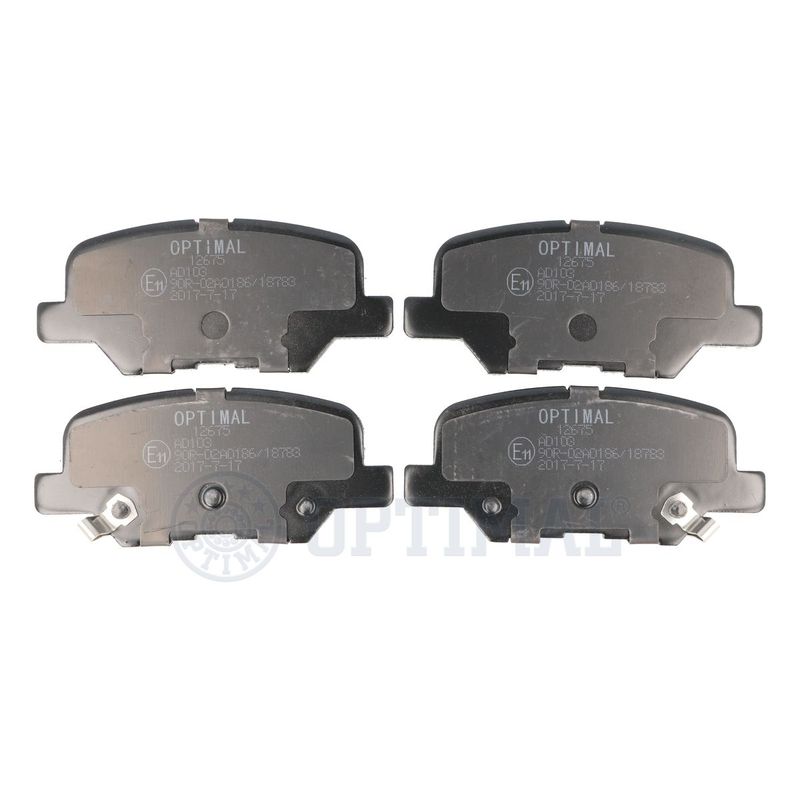 OPTIMAL BP-12675 Brake Pad Set, disc brake