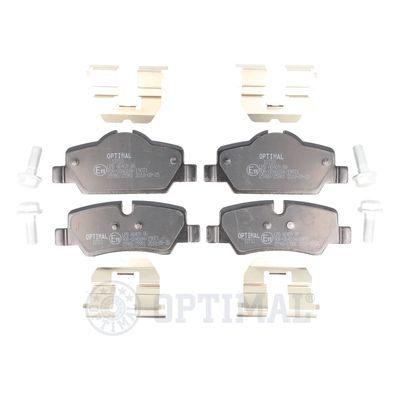 Brake Pad Set, disc brake OPTIMAL BP-12710