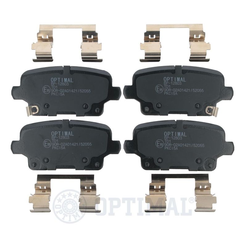 OPTIMAL BP-12803 Brake Pad Set, disc brake