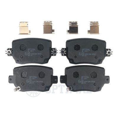 Brake Pad Set, disc brake OPTIMAL BP-12811