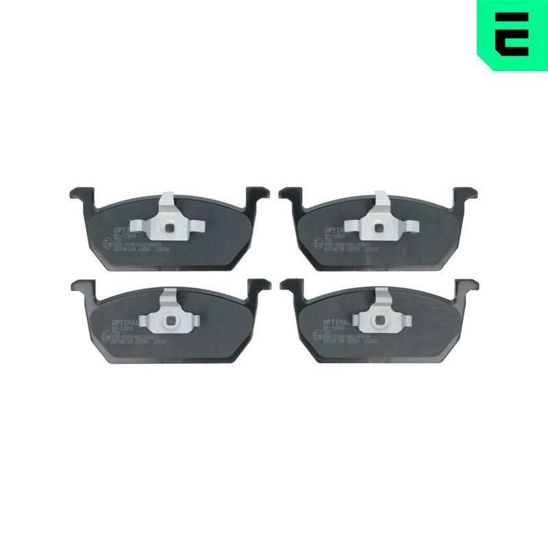OPTIMAL BP-12824 Brake Pad Set, disc brake