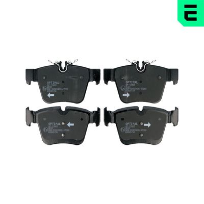 Brake Pad Set, disc brake OPTIMAL BP-12865