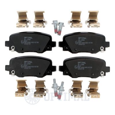 Brake Pad Set, disc brake OPTIMAL BP-12888