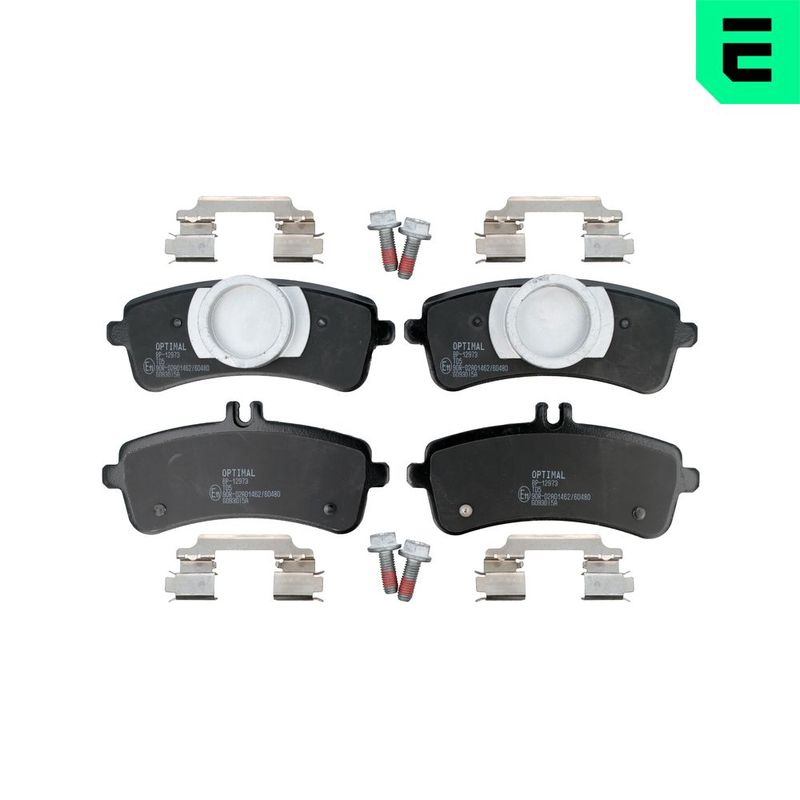 OPTIMAL BP-12973 Brake Pad Set, disc brake