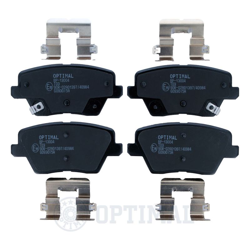 OPTIMAL BP-13004 Brake Pad Set, disc brake