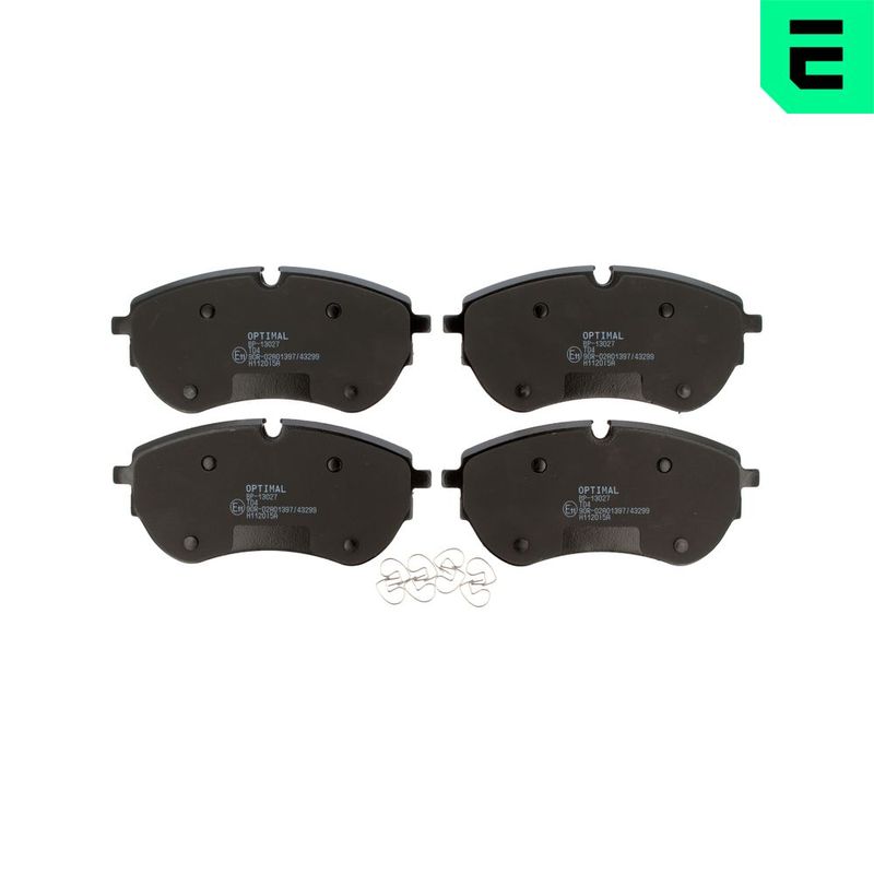 OPTIMAL BP-13027 Brake Pad Set, disc brake