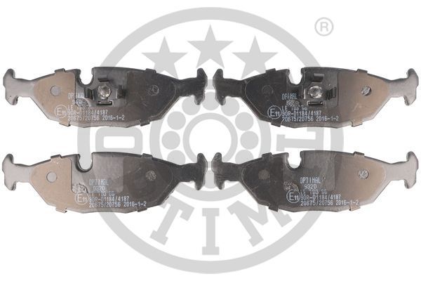 OPTIMAL BP-09320 Brake Pad Set, disc brake
