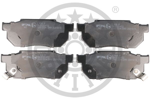 OPTIMAL BP-09401 Brake Pad Set, disc brake