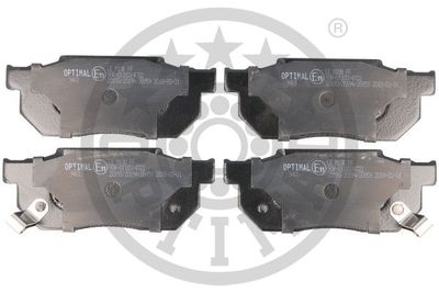 Brake Pad Set, disc brake OPTIMAL BP-09401