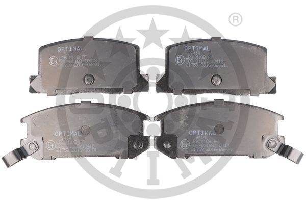 OPTIMAL BP-09414 Brake Pad Set, disc brake